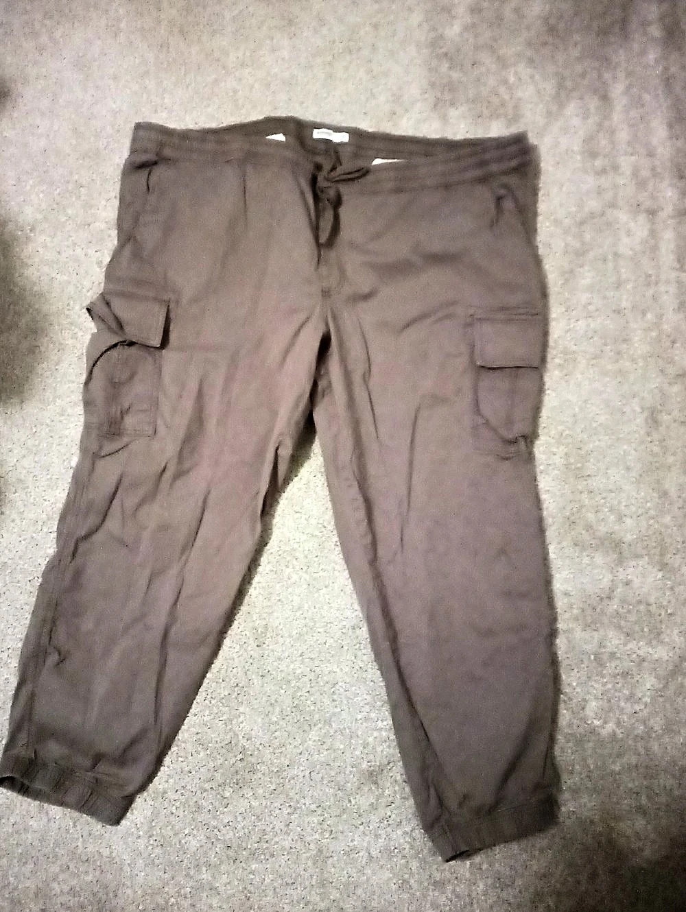 Sonoma Cargo Jogger Pants in Brown